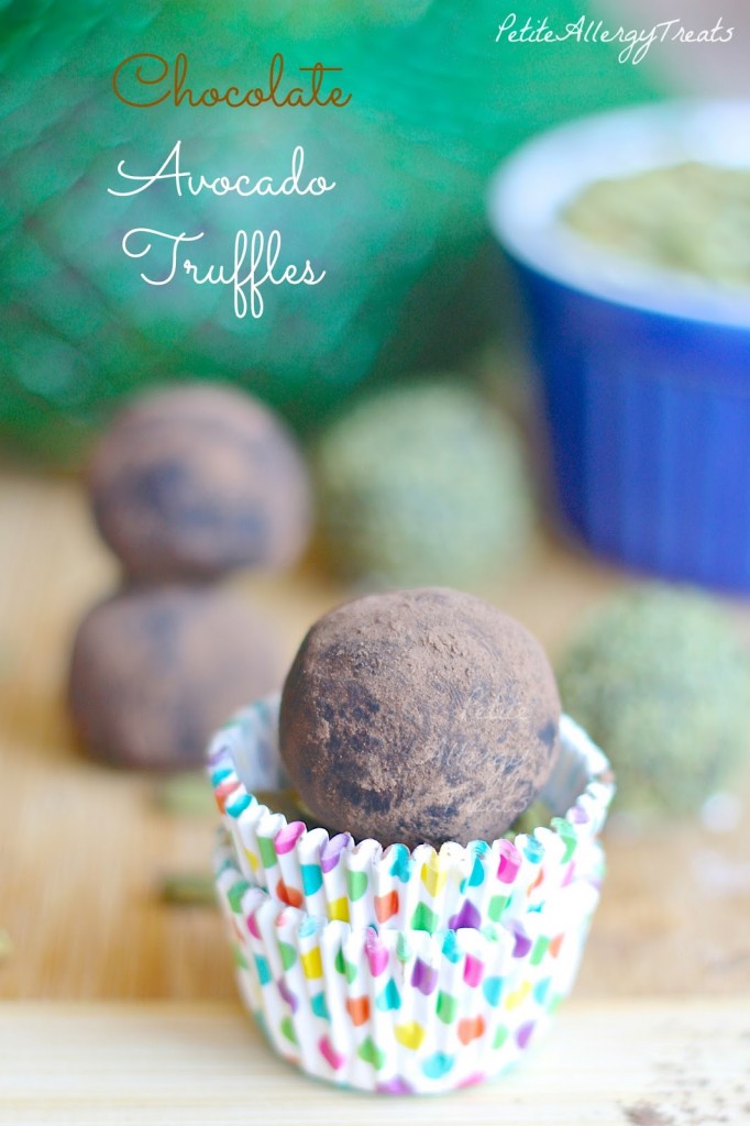Chocolate Avocado Truffles|Just 3 ingredients make these truffles healthy using avocado.  no bake, gluten free, vegan