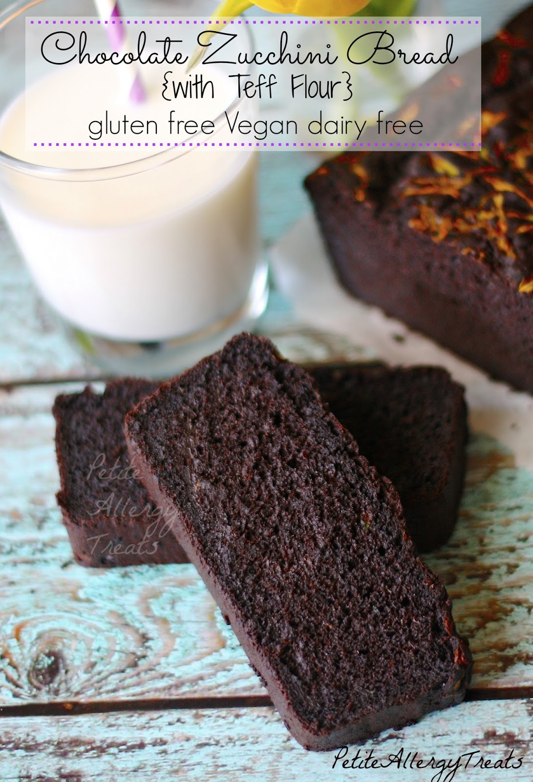 Egg Free Gluten Free Zucchini Bread (Vegan + Dairy Free) - Petite ...