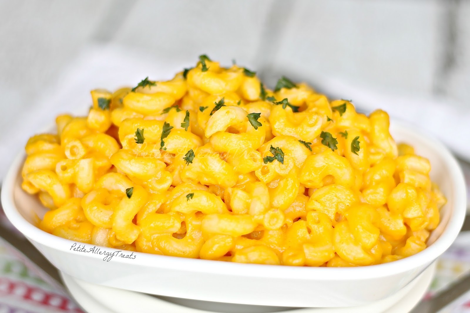 Dairy Free Mac and Cheese (Gluten Free Vegan) Petite Allergy Treats