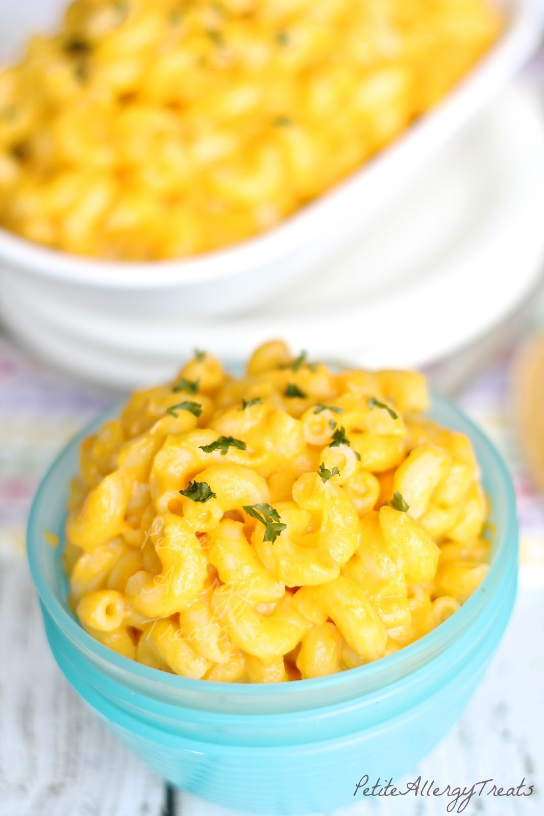 Dairy Free Mac and Cheese (Gluten Free Vegan) - Petite Allergy Treats