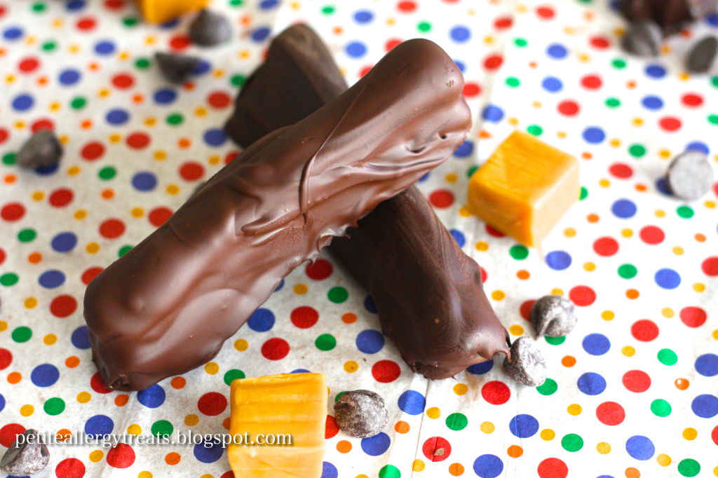 Pretzel Rolos (gluten free nut free caramel candy) - Petite Allergy Treats