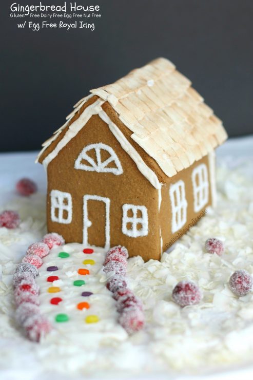 EASY Mini Gluten-Free Gingerbread Houses 