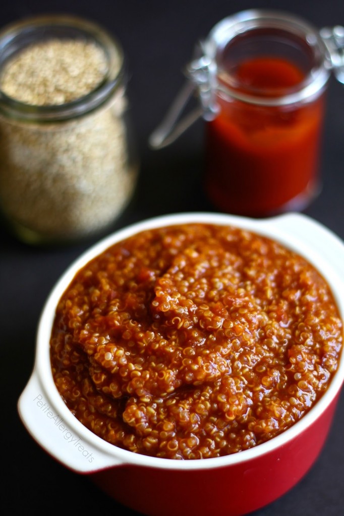 Gluten Free Sloppy Joe's with Quinoa Meatless (Vegan) recipe- A classic family meal without meat but made with protein packed quinoa! An easy meatless meal!