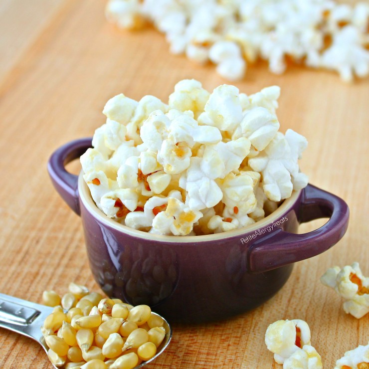 Kettle Corn- Sweet and salty make this gluten free vegan snack irresistible. 