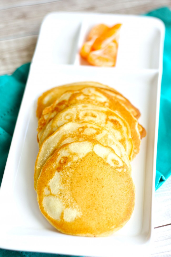 Gluten Free Egg Free Pancakes (Vegan)- Basic Life Saving baking for food allergies and tips to help- dairy free, soy free