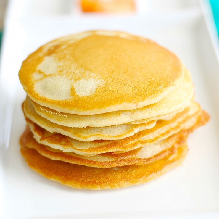 Gluten Free Egg Free Pancakes (Vegan)- Basic Life Saving baking for food allergies and tips to help- dairy free, soy free
