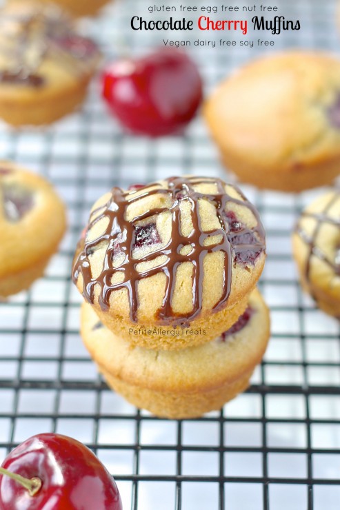 Chocolate Cherry Muffins