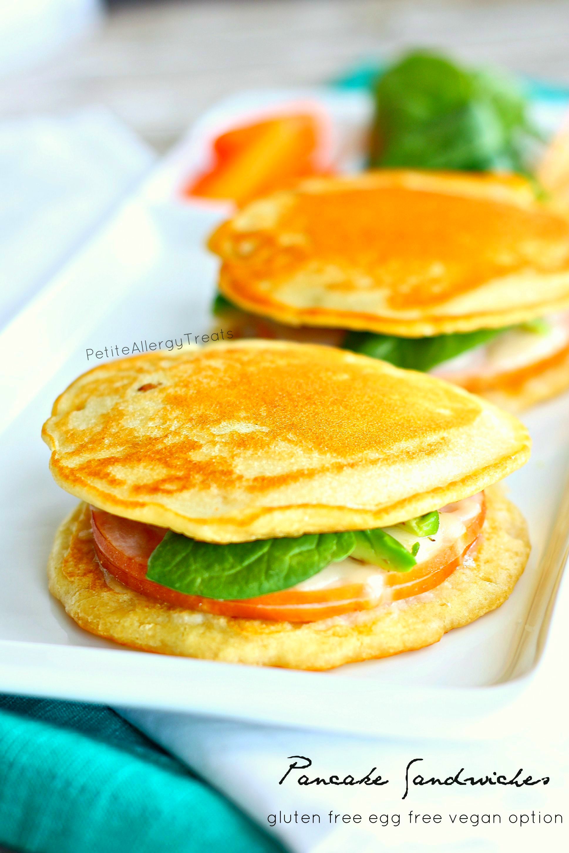 Pancake Sandwiches (panwiches) Petite Allergy Treats