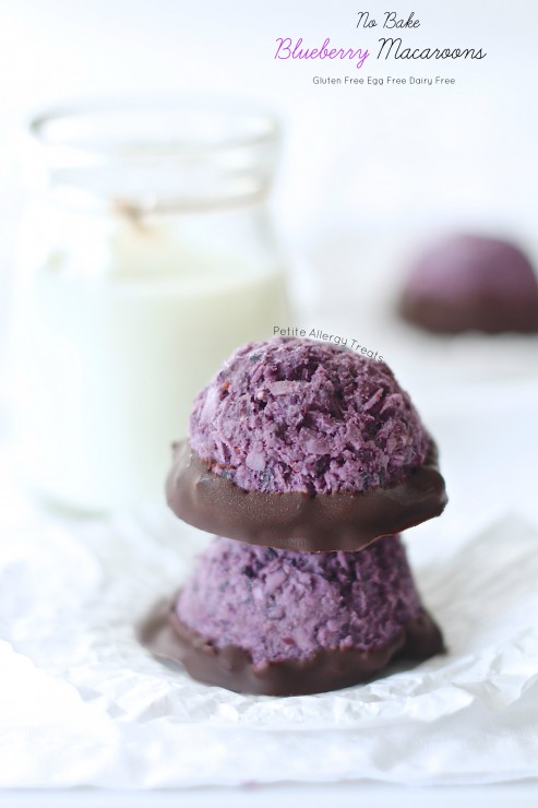Blueberry Macaroons 1