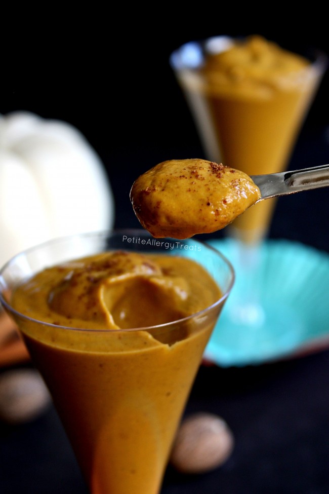 Pumpkin Pie Mousse (Dairy Free Vegan) - Petite Allergy Treats