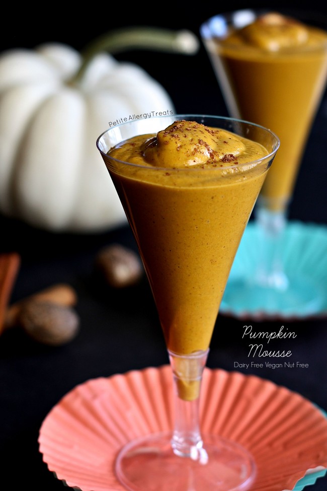 Pumpkin Pie Mousse (Dairy Free Vegan) - Petite Allergy Treats