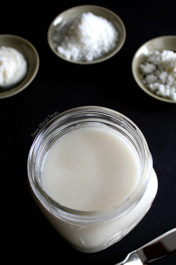 Homemade Coconut Butter Petite Allergy Treats