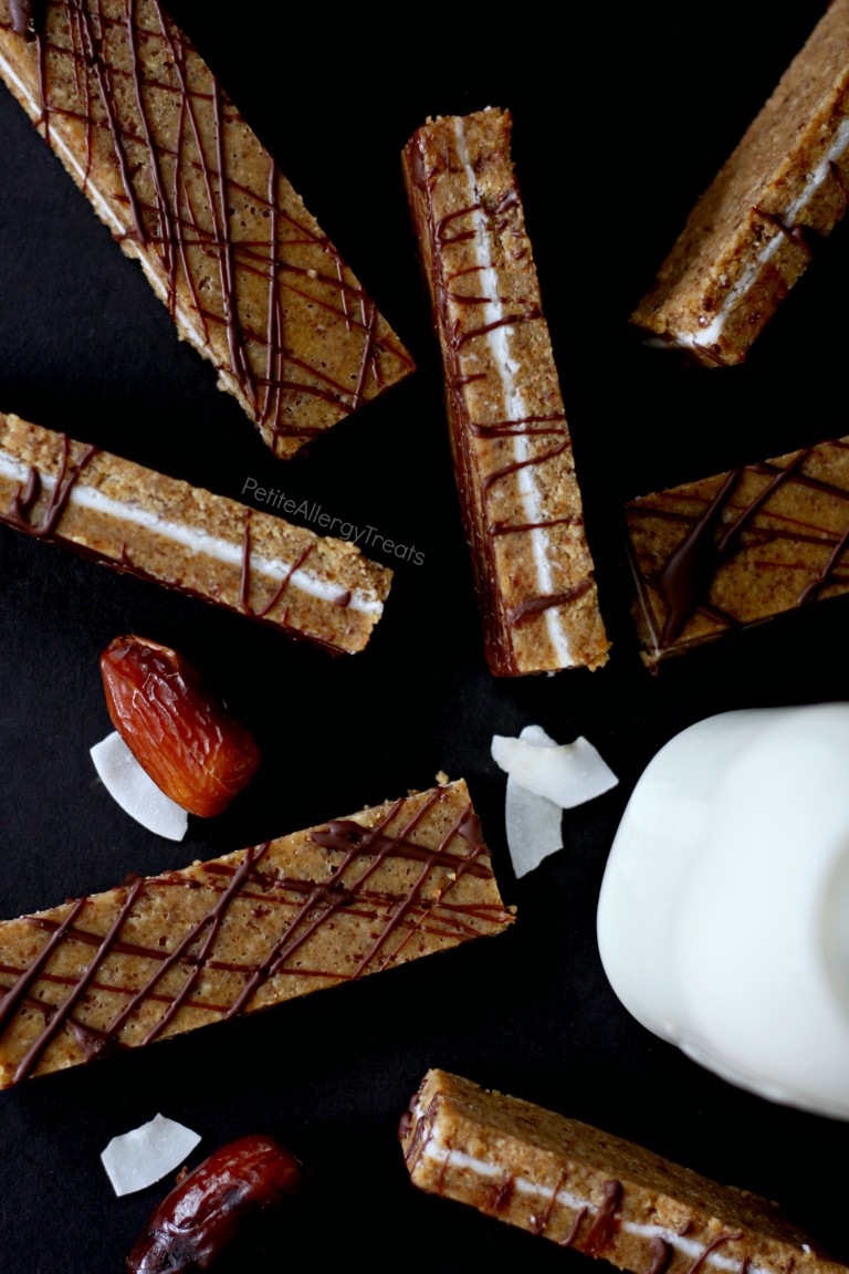 Homemade Nut Free 4 Ingredient Protein Energy Bars Petite Allergy Treats
