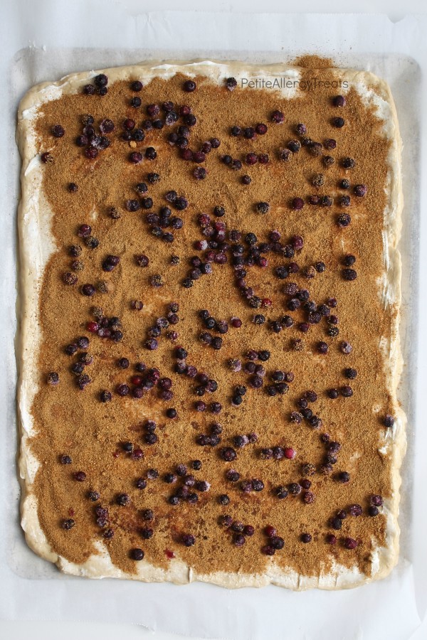 Gluten Free Blueberry Cinnamon Rolls Petite Allergy Treats