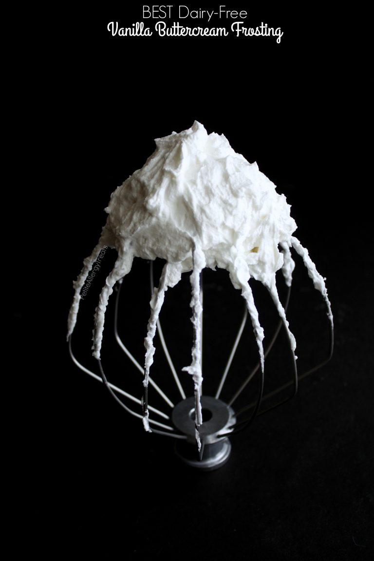 Dairy free buttercream frosting vegan