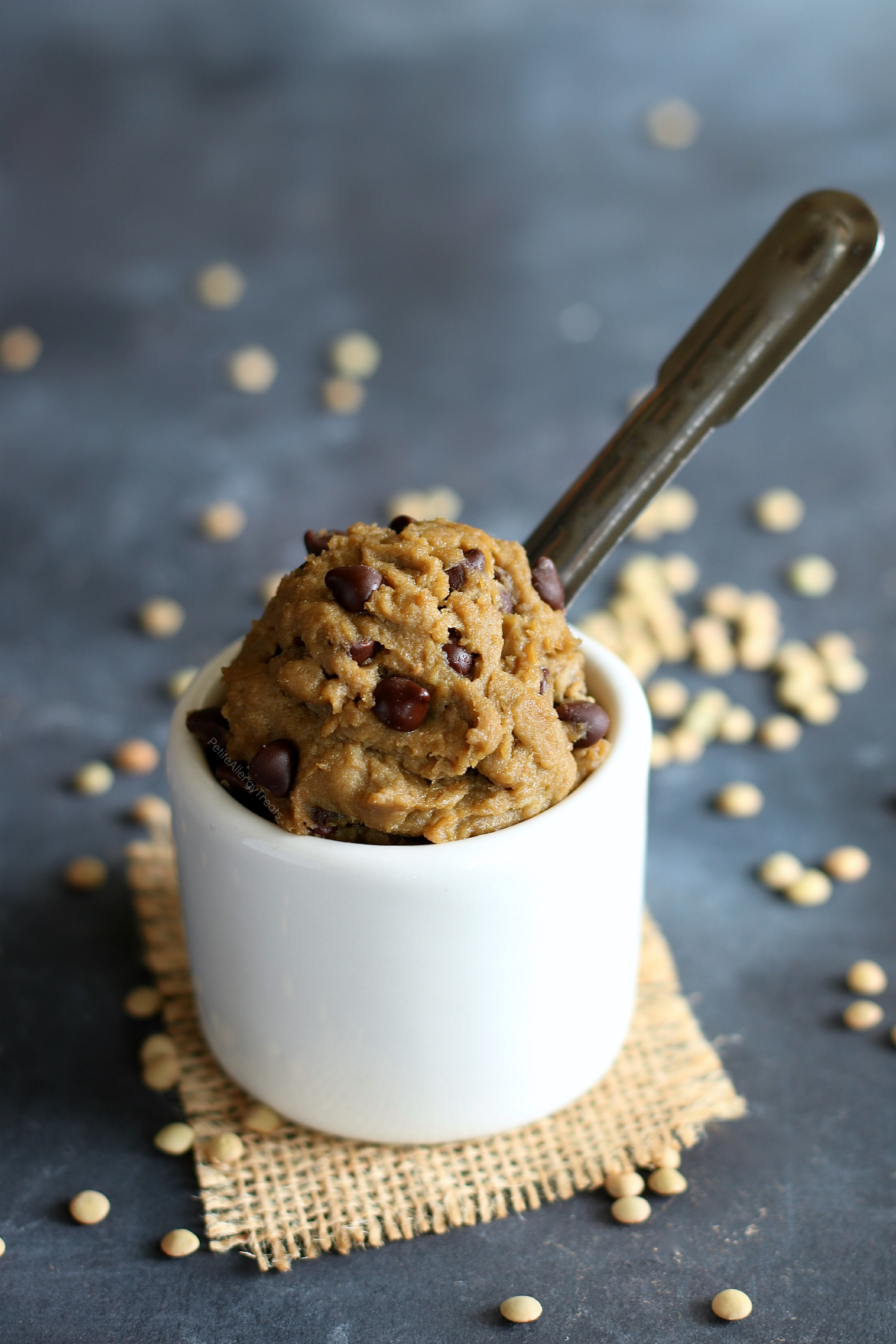 Egg Free Protein Cookie Dough (gluten free dairy free vegan) Recipe- Delicious healthy protein packed cookie dough bites. Food allergy friendly. #glutenfree, #dairyfree, #vegan